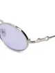 Linda Farrow Linda Farrow x Alessandra Rich oval sunglasses