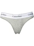 Calvin Klein Underwear logo band thong - Grey