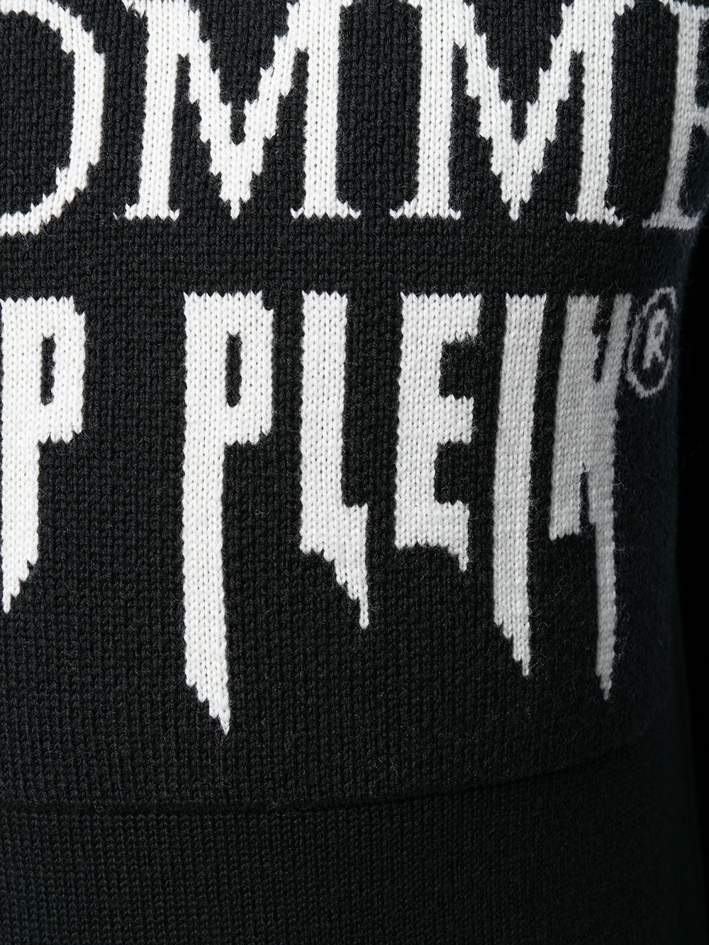 фото Philipp plein джемпер с узором интарсия 'l'homme philipp plein'