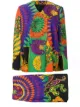 الصورة 1 من Versace Pre-Owned بدلة بتنورة مطبوعة 1990