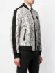 Philipp Plein chaqueta bomber con ribetes del logo