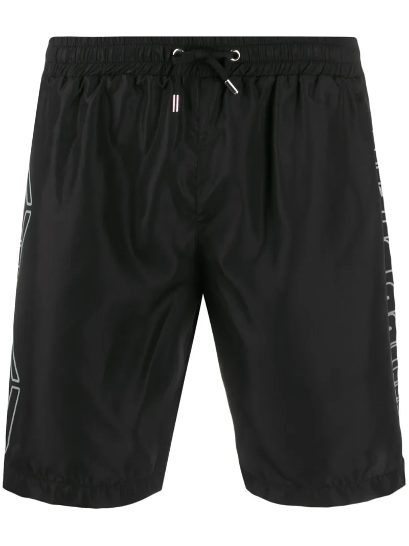Philipp Plein – logo swim shorts – men – Spandex/Elastane/Polyester/Polyamide – S, M, L – Black