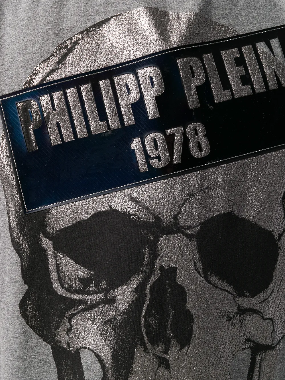 фото Philipp plein футболка с принтом черепа