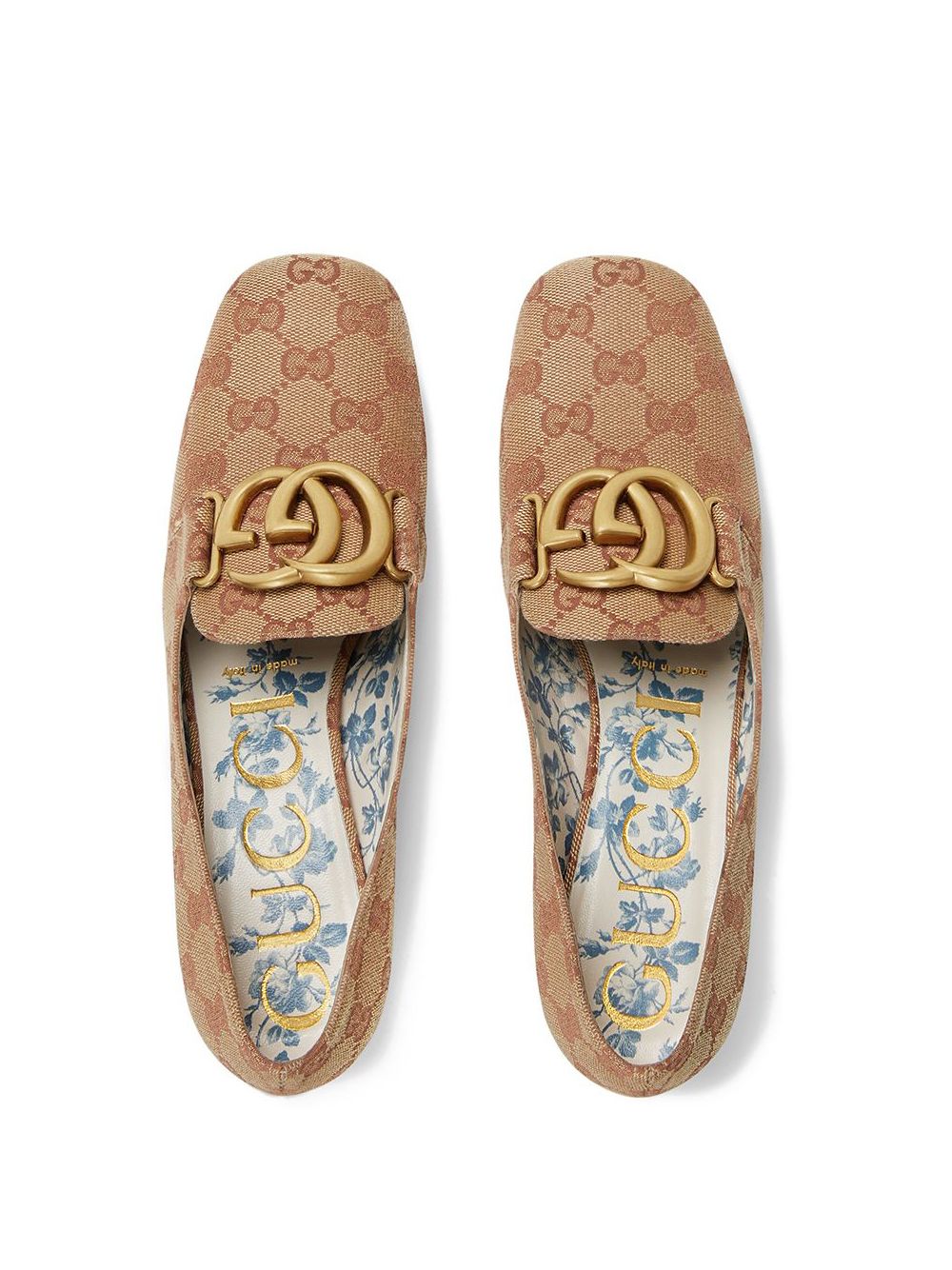 туфли-лодочки с логотипом GG Gucci 1346152051554653