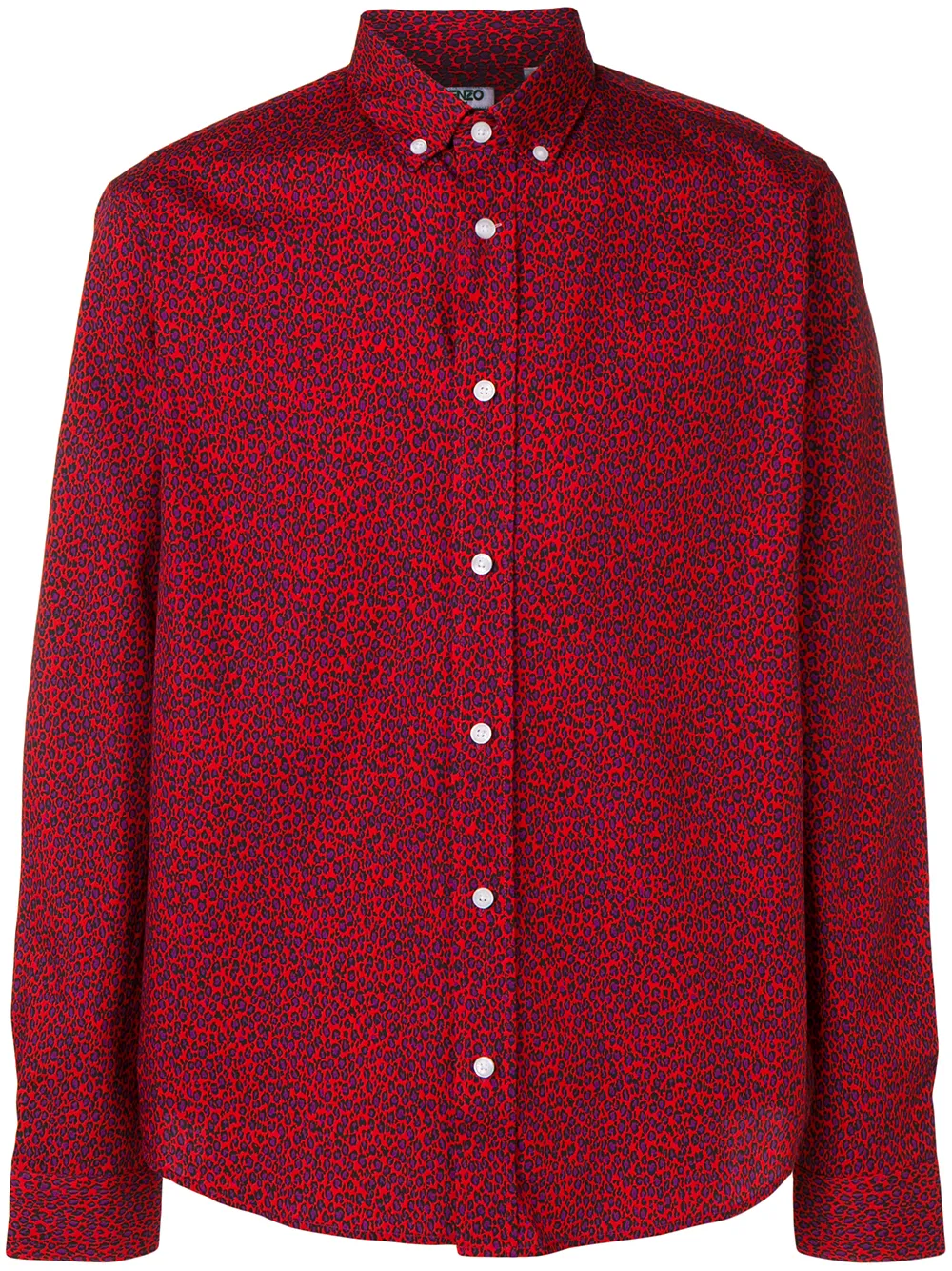 kenzo leopard shirt
