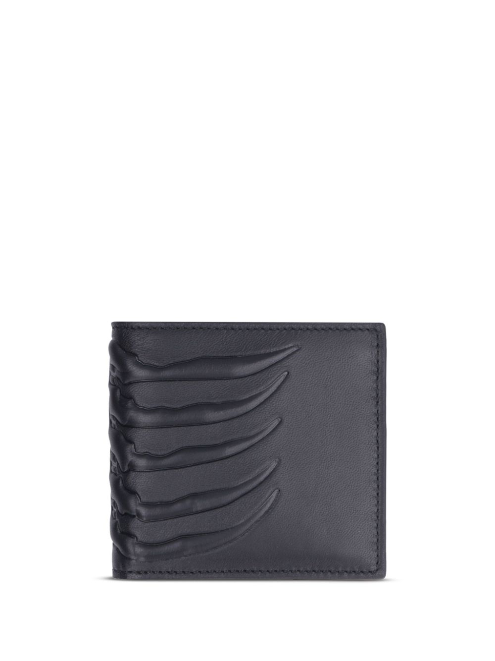 embossed bifold wallet