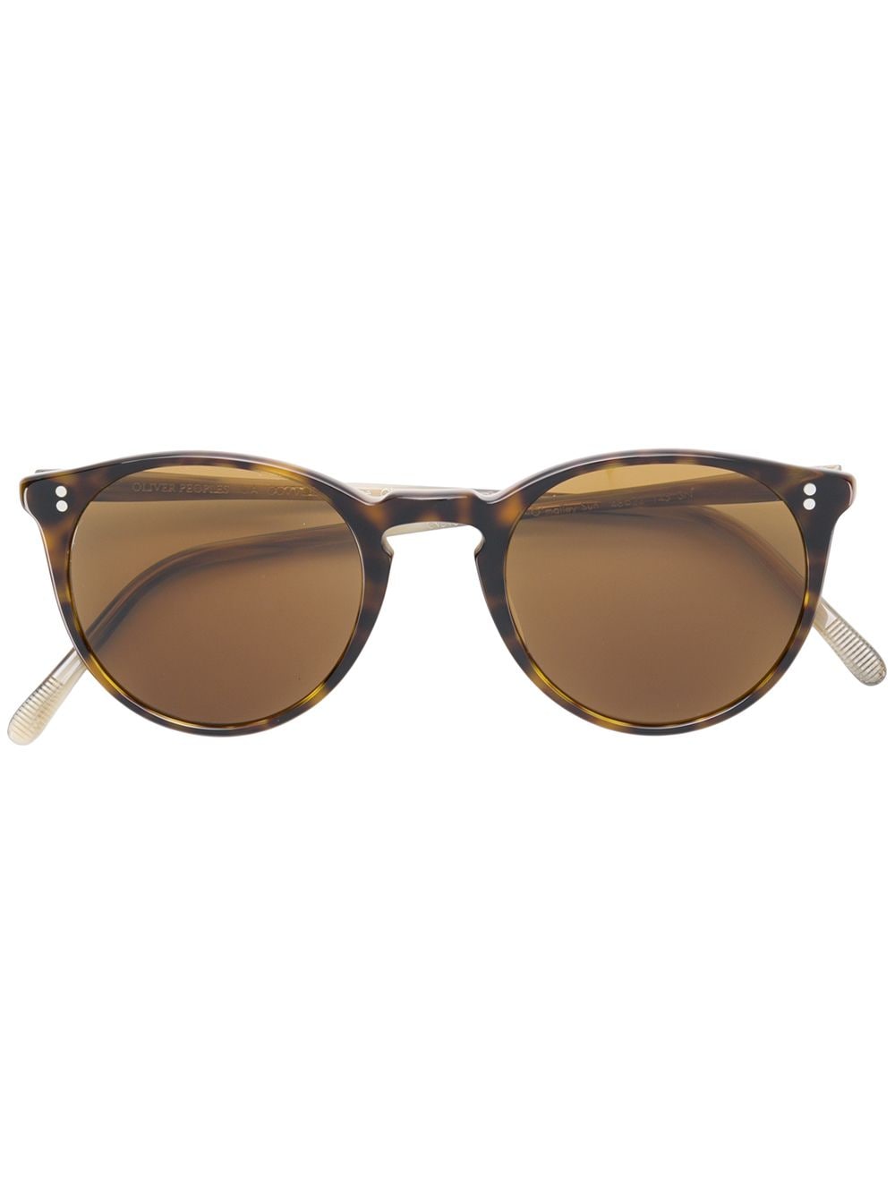 Shop Oliver Peoples O'mailley Sunglasses In Brown