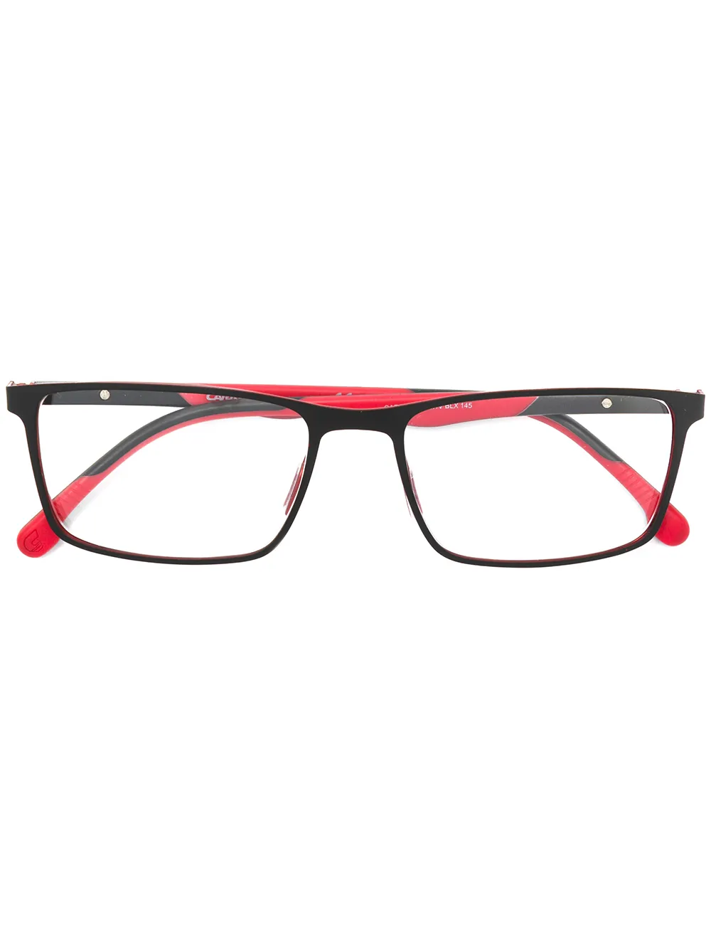 

Carrera lentes con armazón rectangular - Rojo