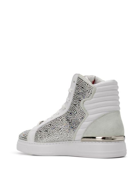 philipp plein crystal sneakers