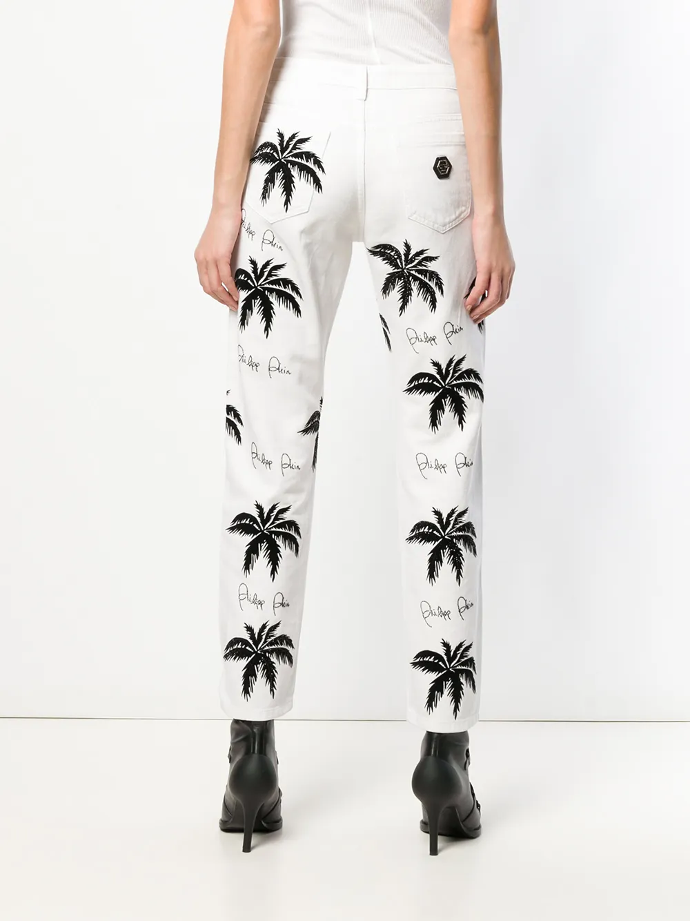 фото Philipp plein джинсы с принтом