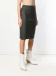 Fendi Pre-Owned panelled stitch pencil skirt
