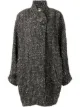 Image 1 of Fendi Pre-Owned tweed wrap coat