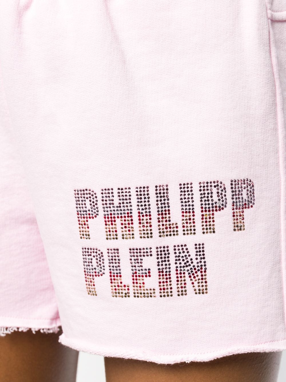 фото Philipp plein шорты с декорированным логотипом