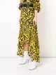 Alice+Olivia ruffled silk midi dress