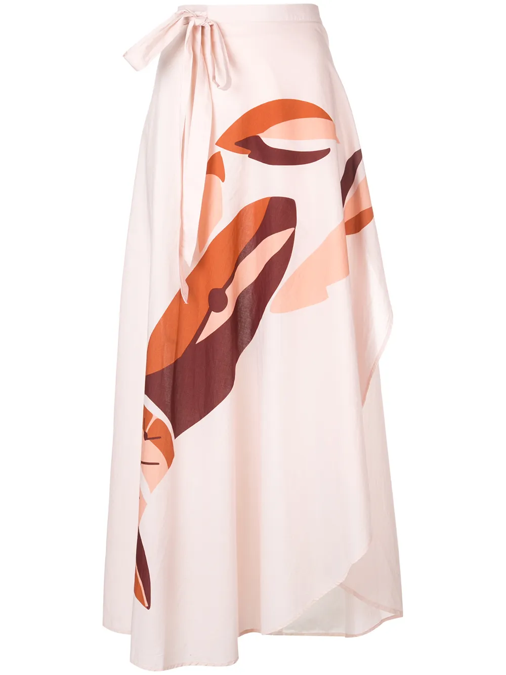 Onia lobster amanda wrap skirt - Pink