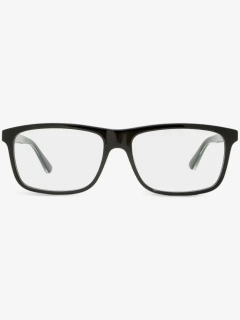Gucci Eyewear glasögon med rektangulära bågar