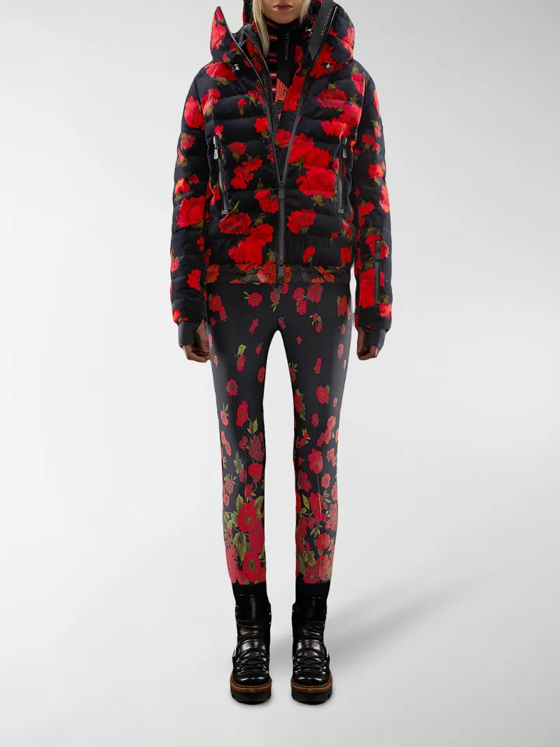 Moncler Genius Moncler Genius Grenoble floral print bib 453 nc | MODES