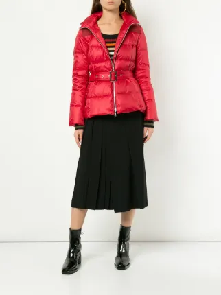 fur hood trim puffer jacket展示图