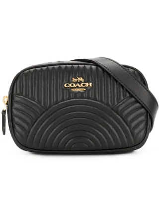 Coach Belt Bag With Deco Quilting Farfetch Coach Belt Bag With Deco Quilting