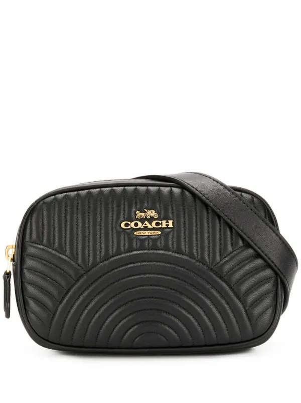 Coach Belt Bag With Deco Quilting Farfetch Coach Belt Bag With Deco Quilting Farfetch