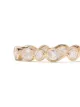 De Beers Jewellers خاتم ذهب أصفر عيار 18 مرصع بالألماس بتصميم بتلات