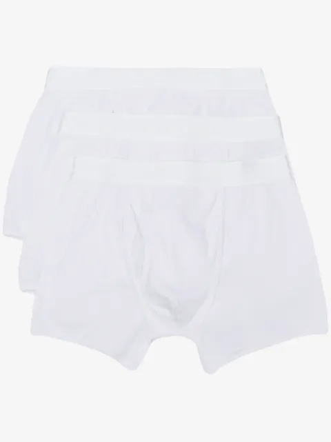 Off-White three-pack logo-tape boxer briefs