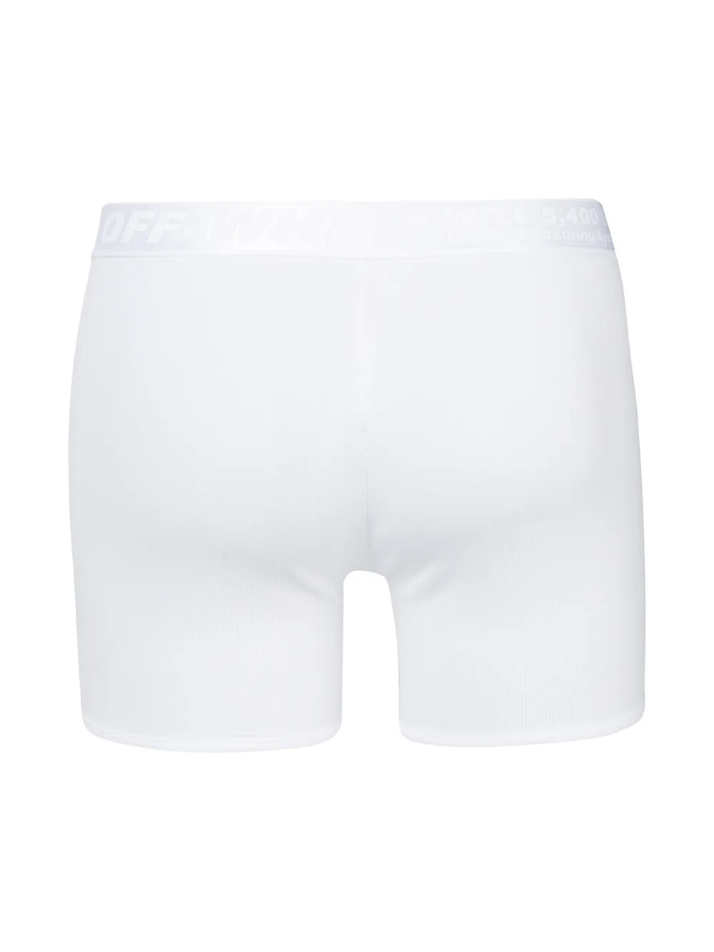  Off White Klassische Shorts   Weiß 