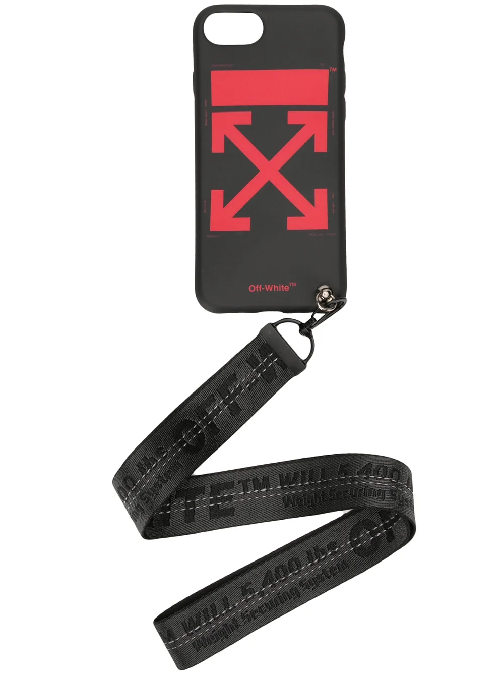 Off White Logo Iphone 8 Case Farfetch