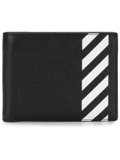 กระเป๋าสตางค์ OFF-WHITE striped wallet แต่งตัววินเทจ แต่งตัวสตรีท
