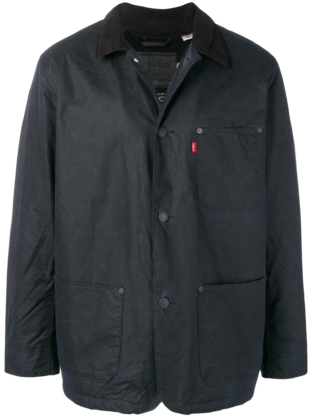 levi's sherpa engineer's coat
