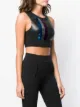 No Ka' Oi sequin embellished sport top
