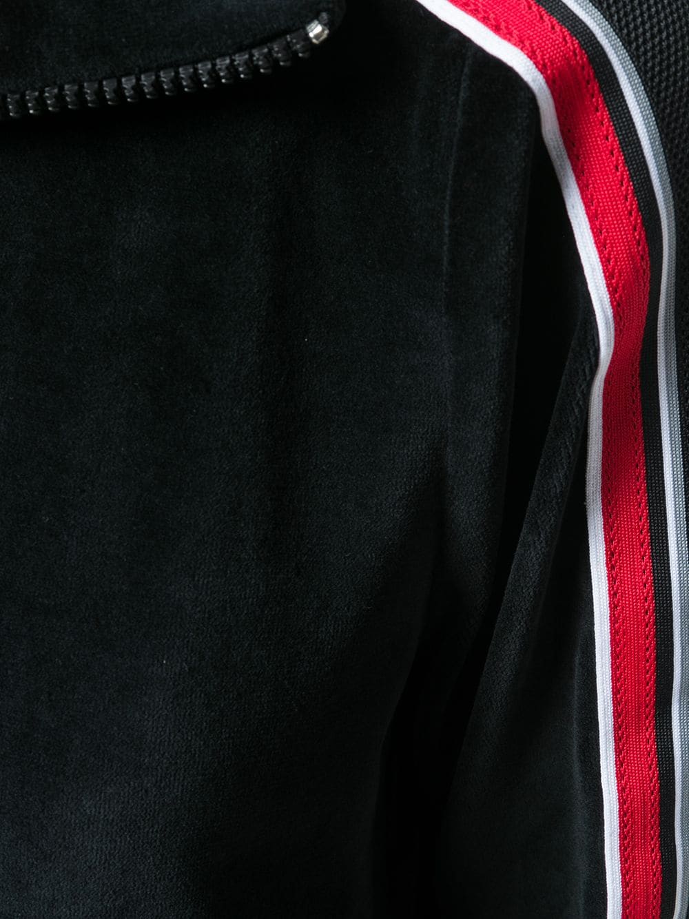 фото No ka' oi спортивная куртка с полосками по бокам