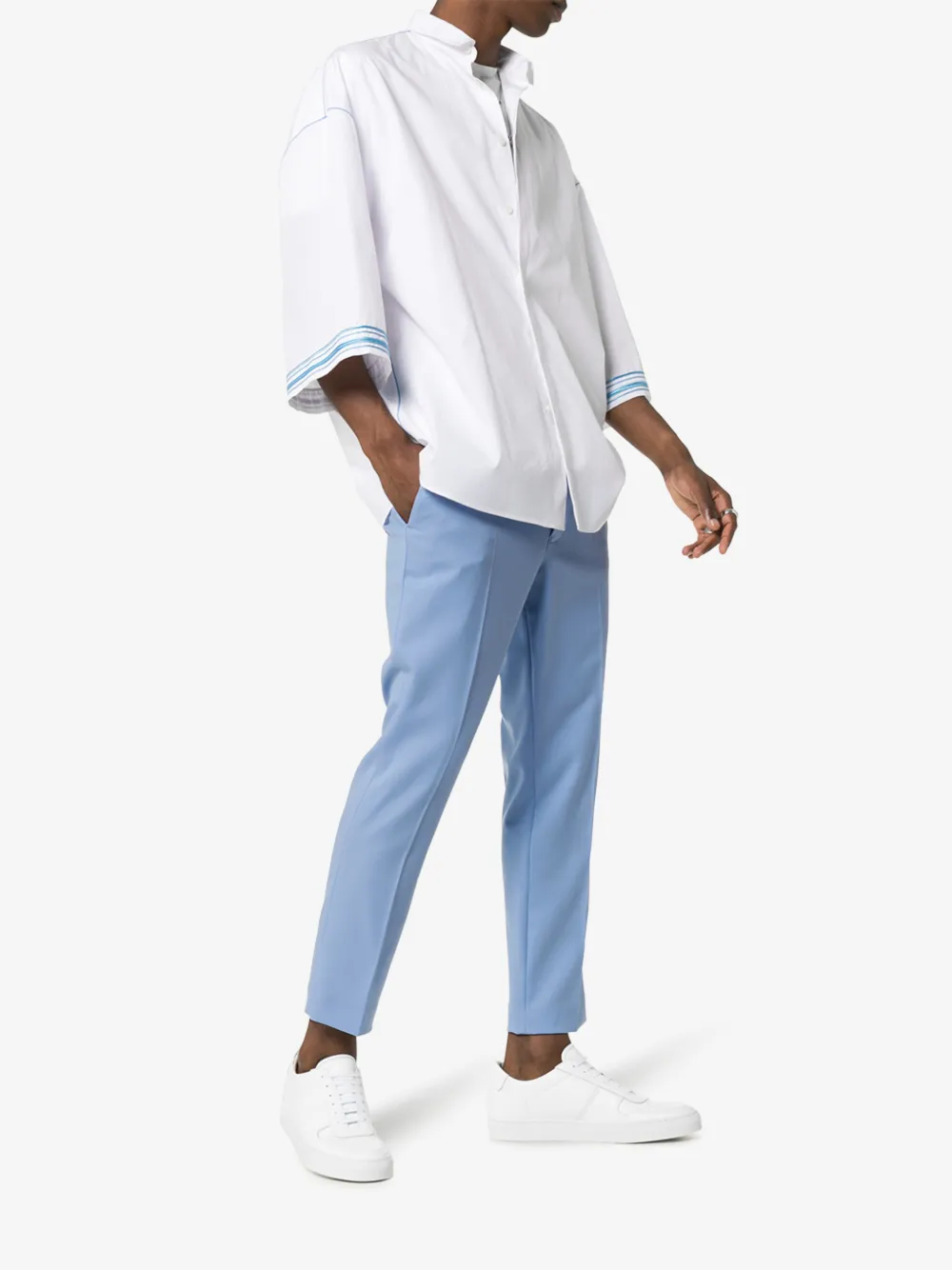 Haider Ackermann Pants HAIDER ACKERMANN CROPPED CHINOS