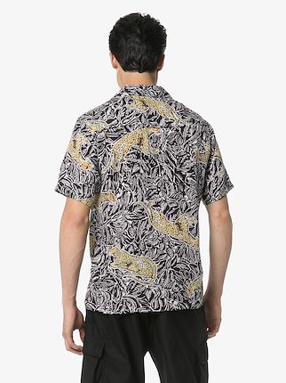 Aloha leopard patterned shirt展示图