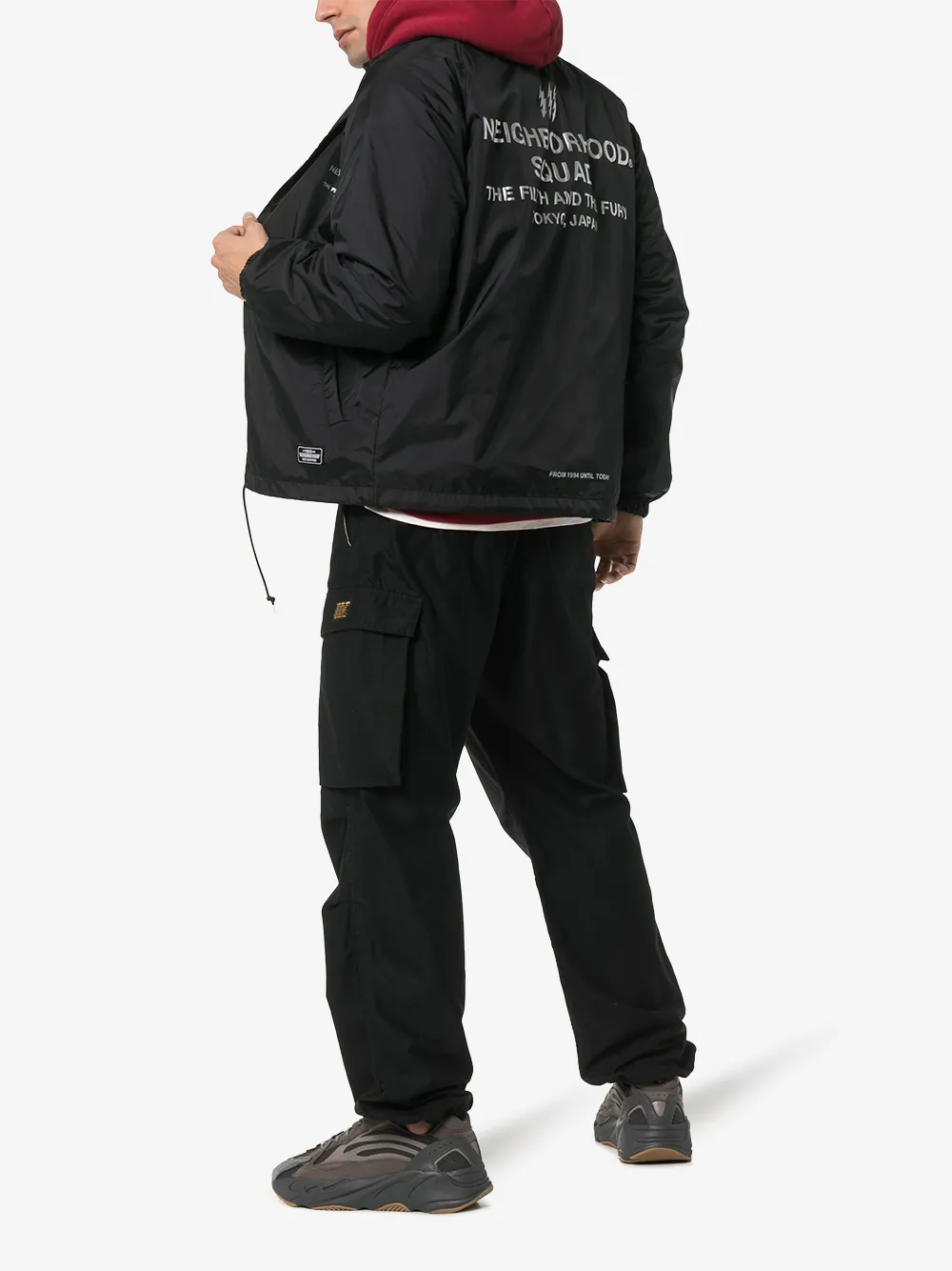 Neighborhood Tops NEIGHBORHOOD JACKE MIT LOGO-PRINT