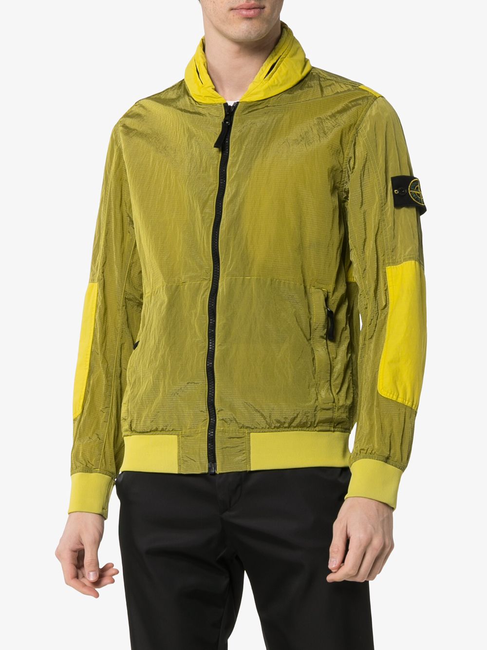 фото Stone Island куртка-бомбер на молнии