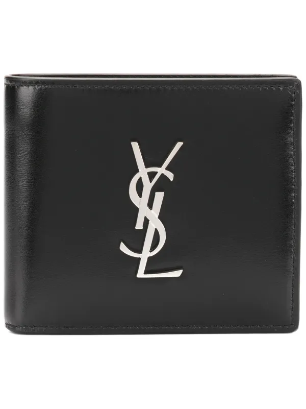 Ysl black wallet hotsell