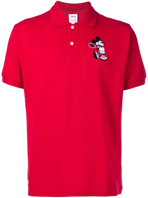 mickey mouse lacoste shirt