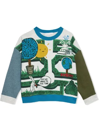 burberry sweater kids green