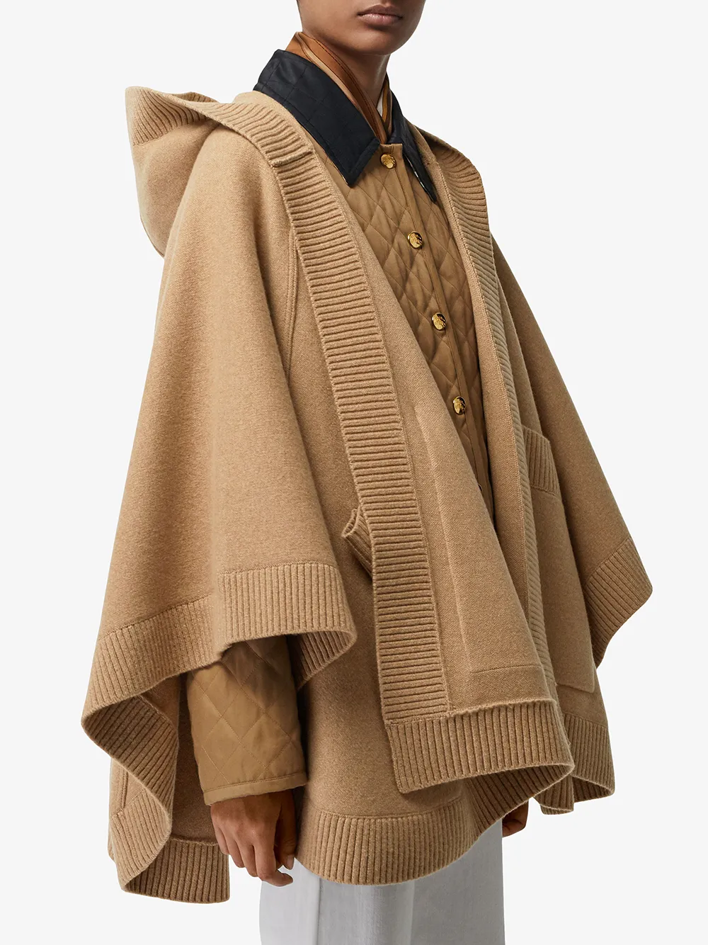 burberry jersey cape