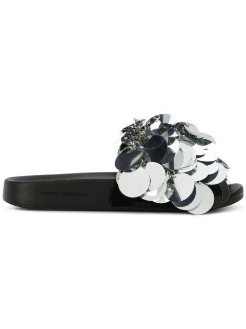 PACO RABANNE BLOSSOM SLIPPERS
