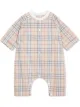 الصورة 1 من Burberry Kids بدلة قصيرة قطعة واحدة كاروهات