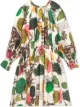 الصورة 1 من Burberry Kids فستان بطبعة شجرة