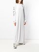 MUF 10 logo sleeve jersey dress
