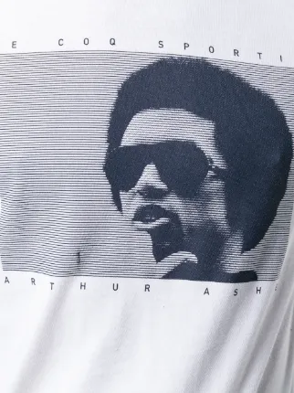 Arthur Ashe print T-shirt展示图