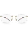 Gucci Eyewear square-frame glasses - Gold