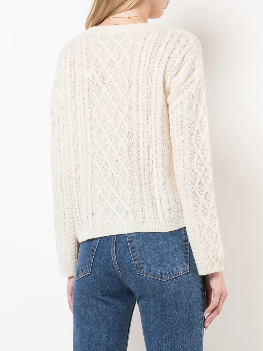 reformation fisherman sweater