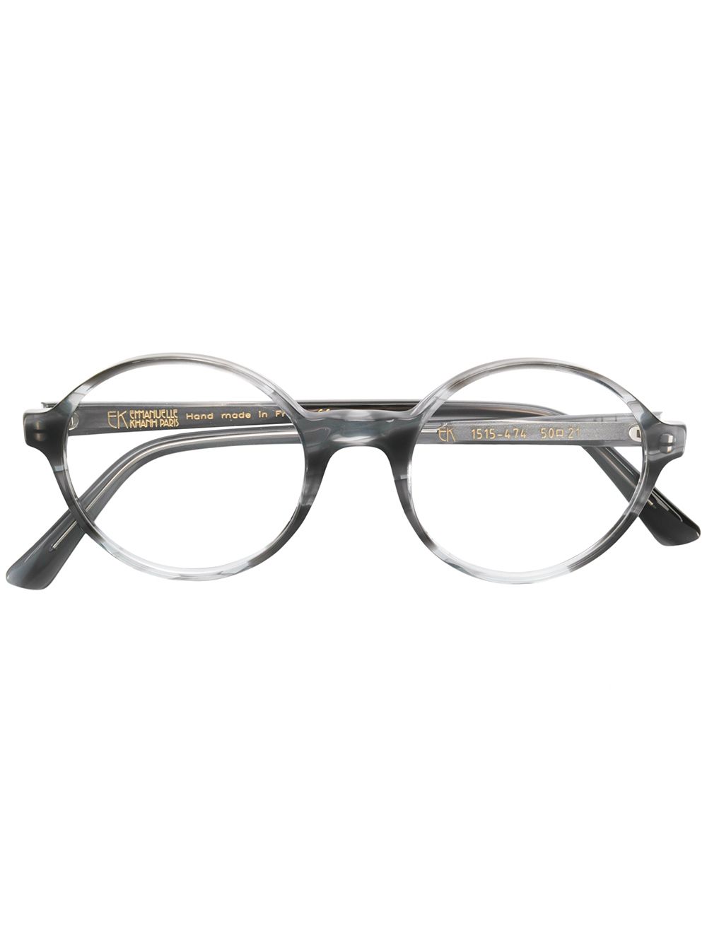 фото Emmanuelle Khanh очки в круглой оправе