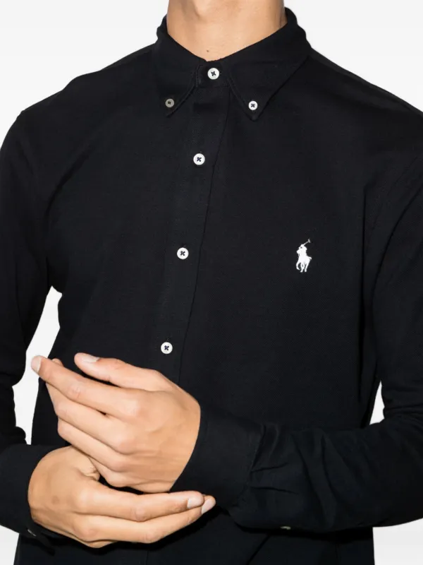 90’s Polo by Ralph Lauren ボタンダウンシャツ 黒 S 90s Polo Ralph Lauren 