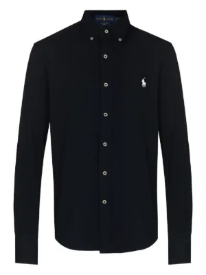 Polo Ralph Lauren Camisa Lisa Manga Larga | Negro | FARFETCH PA